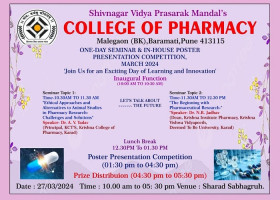 ONE-DAY SEMINAR & IN-HOUSE POSTER PRESENTATION COMPETITION, MARCH 2024