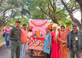 Ganesh Utsav at SVPMCOP girls hostel