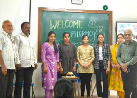 First Year B. Pharm Welcome Program at SVPM’s College of Pharmacy, Malegaon (Bk.)