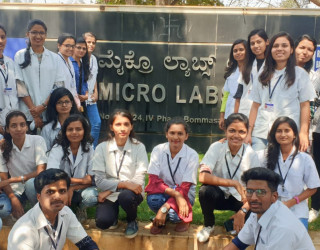 INDUSTRIAL VISIT AT MICRO-LABS BANGALORE