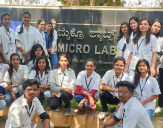 INDUSTRIAL VISIT AT MICRO-LABS BANGALORE