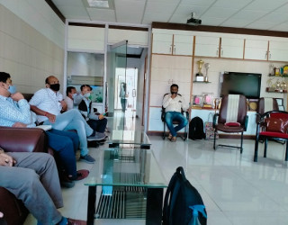 NBA Educational visit of faculty members to Modern College of Pharmacy, Pune on 5.03.2021