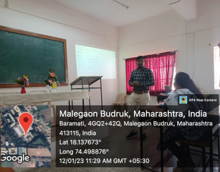 Recent Perspective in Research and Development in Pharmaceuticals.Resource Person Dr. D. Gadhave Post Doct. Research Fellow USA.