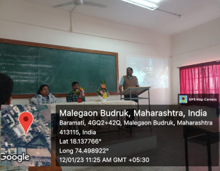 Recent Perspective in Research and Development in Pharmaceuticals.Resource Person Dr. D. Gadhave Post Doct. Research Fellow USA.