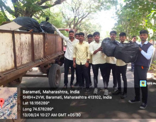 Cleanliness drive carried out under Green City, Clean City Programme 