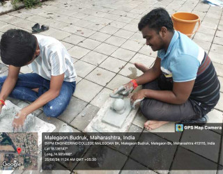 Students participated in Shri Ganesh Idol Making Competition