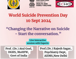 10th Sep 2024 World Suicide Prevention Day