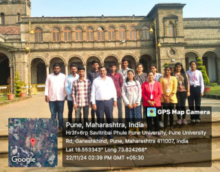 Our PG Scholar visited to Savitribai Phule Pune University, Pune on 22.11.2024 to lookout Central Instrument Research Facility and to attain PHD Open Defence Viva Voce. 