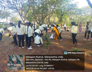 Cleanliness Drive On the Occasion of Mahatma Gandhi's Death Anniversary.