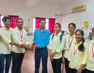 Gurupornima Celebration conducted by the Final Year B.Pharm students