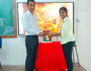 Gurupornima Celebration conducted by the Final Year B.Pharm students