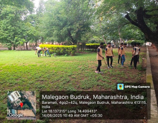 Cleanliness drive by NSS students
