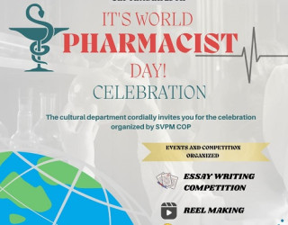 World Pharmacist Day-2025 Celebration at SVPM's College of Pharmacy, Malegaon Bk