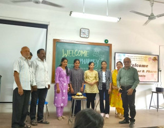 First Year B. Pharm Welcome Program at SVPM’s College of Pharmacy, Malegaon (Bk.)