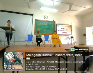 First Year B. Pharm Welcome Program at SVPM’s College of Pharmacy, Malegaon (Bk.)