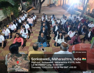 NSS Social Awareness and Community Service Activity at Sonkaswadi