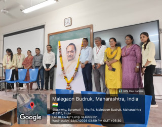 SVPM’s College of Pharmacy Celebrates the Birth Anniversary of Hon. Shri Ajitdada Pawar
