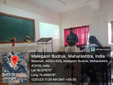 Recent Perspective in Research and Development in Pharmaceuticals.Resource Person Dr. D. Gadhave Post Doct. Research Fellow USA.