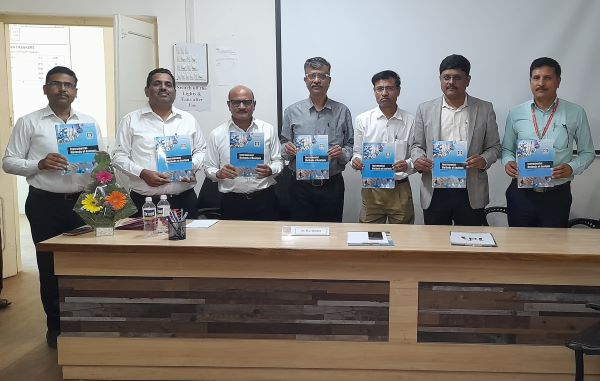 Congratulations to Dr. G. K. Dyade and Prof. Dr. Ramesh Sawant on the publication of the Practical Book